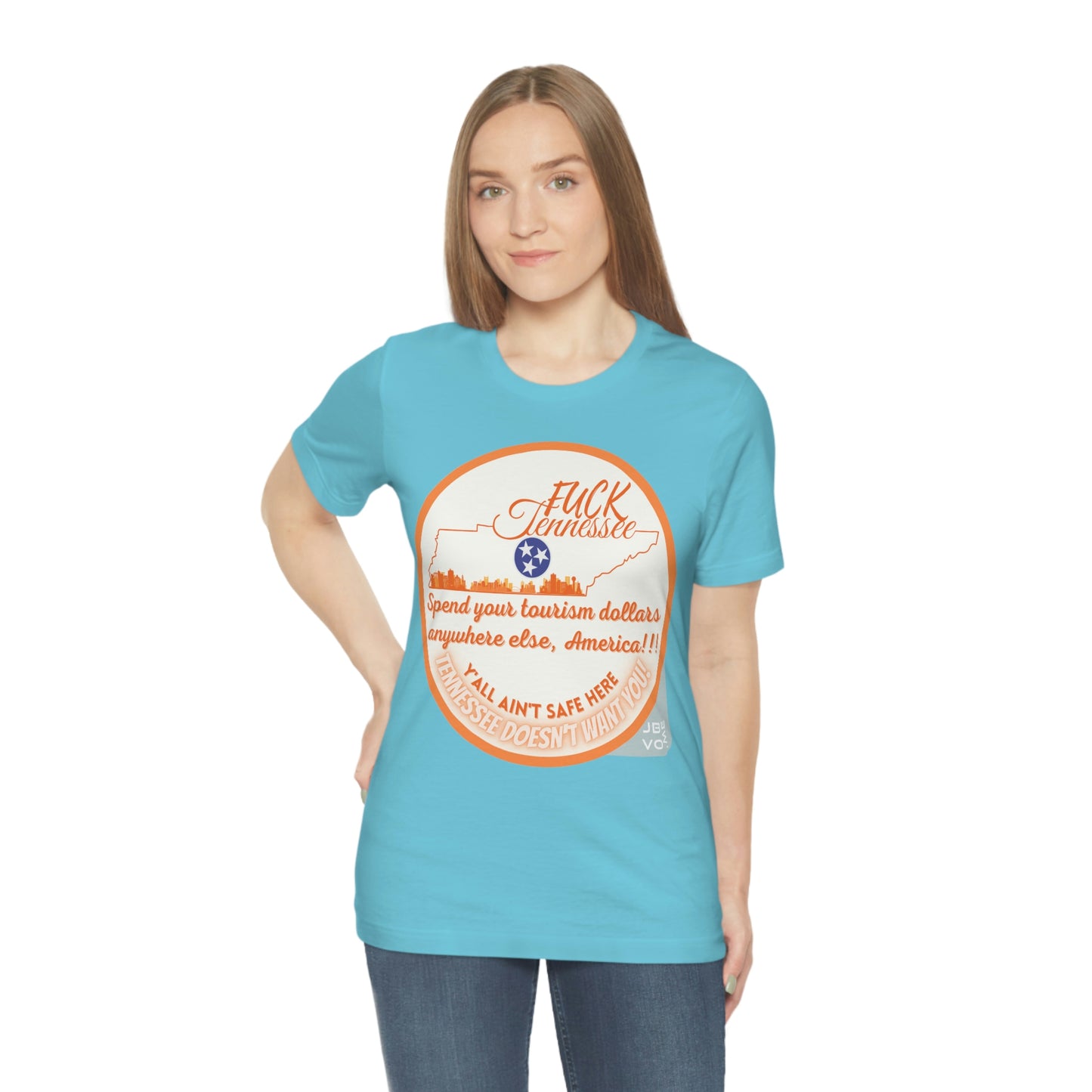F*** Tennessee Drag-Ban Protest Shirt Unisex Jersey Short Sleeve Tee