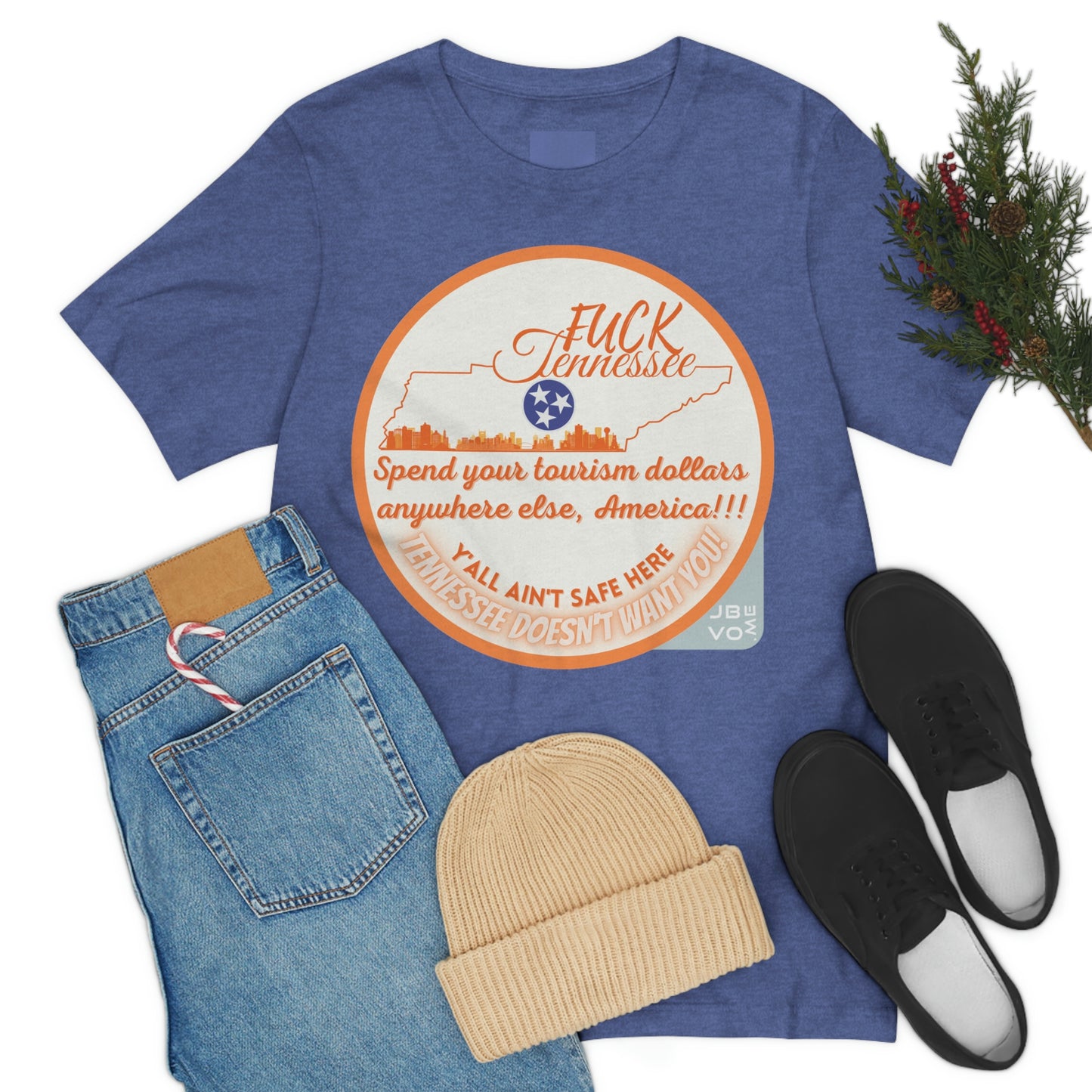 F*** Tennessee Drag-Ban Protest Shirt Unisex Jersey Short Sleeve Tee