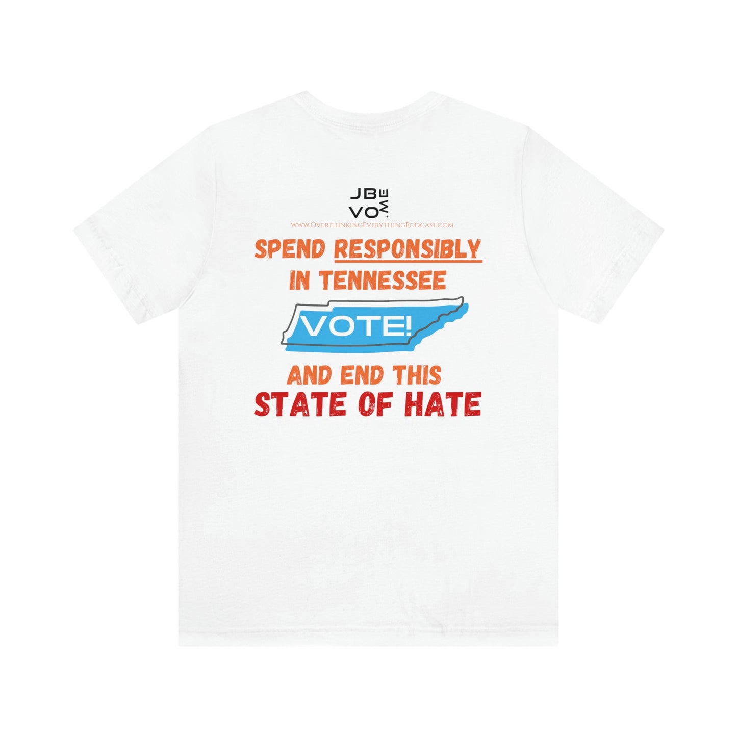 F*** Tennessee Drag-Ban Protest Shirt Unisex Jersey Short Sleeve Tee