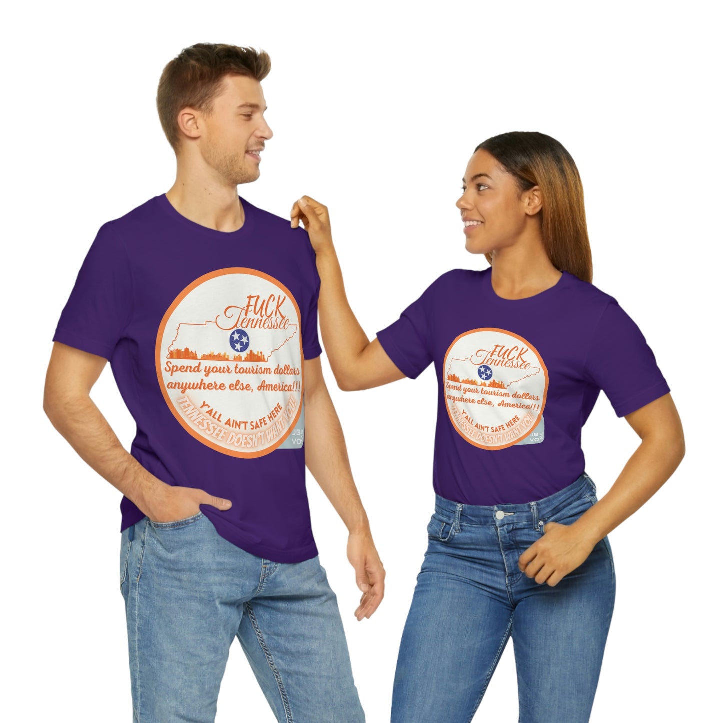 F*** Tennessee Drag-Ban Protest Shirt Unisex Jersey Short Sleeve Tee