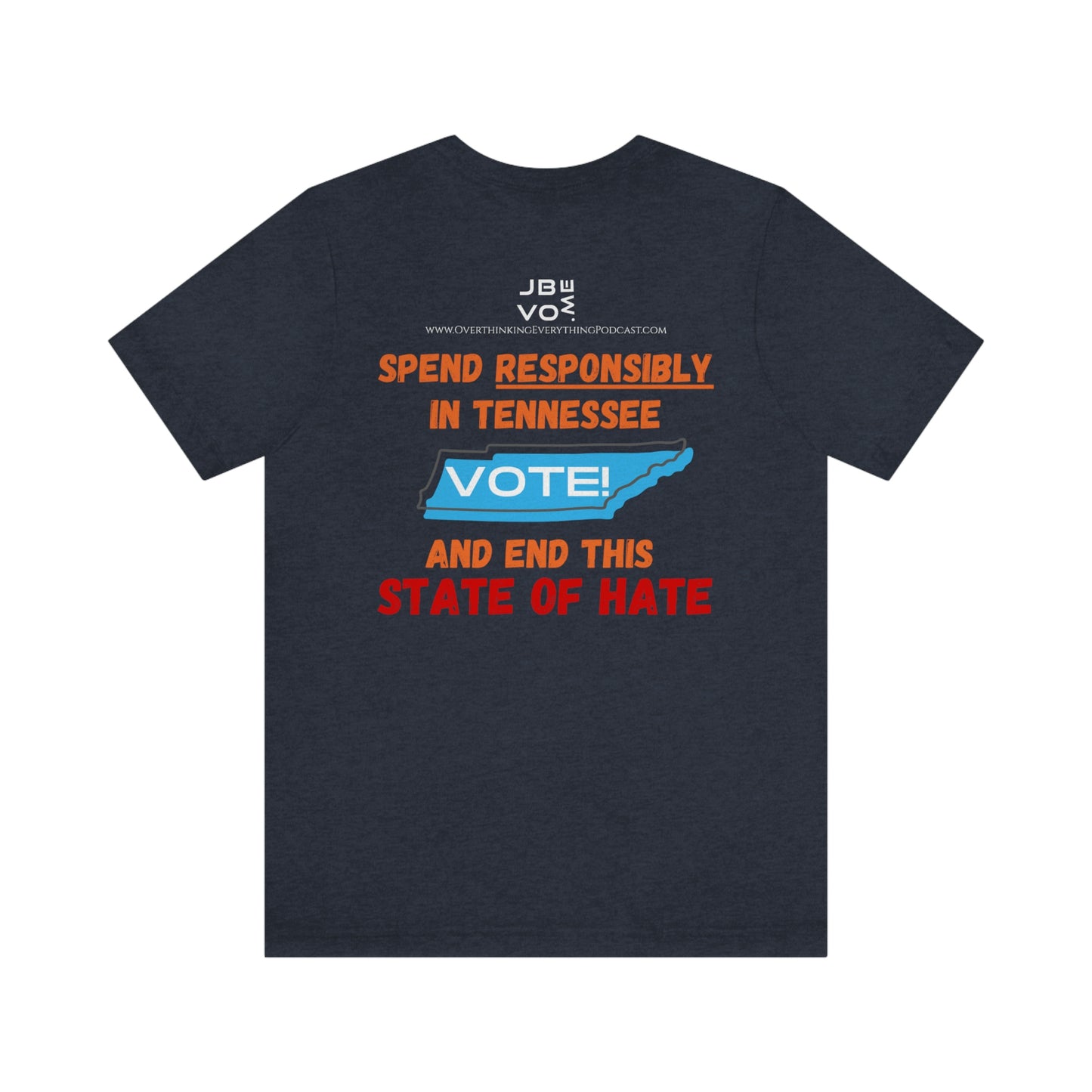 F*** Tennessee Drag-Ban Protest Shirt Unisex Jersey Short Sleeve Tee