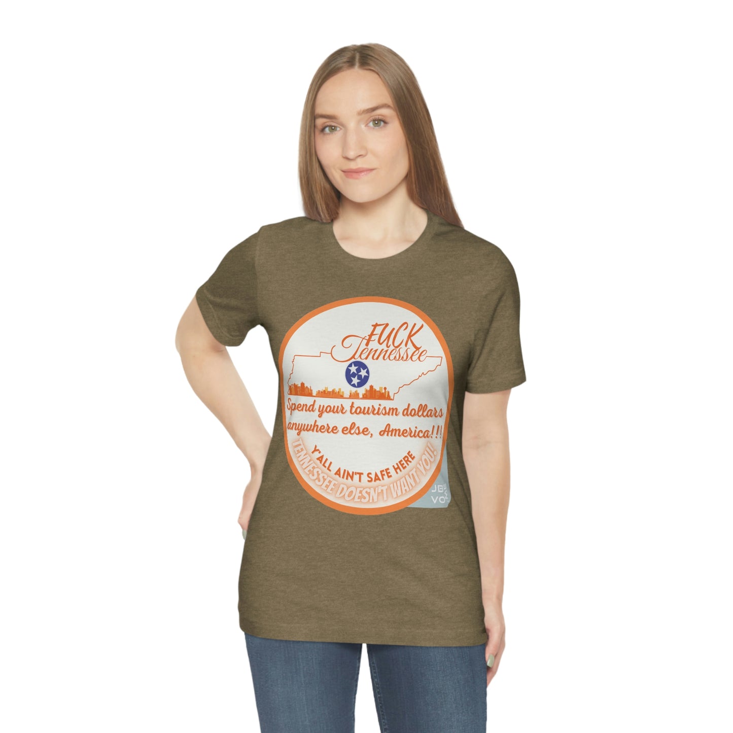 F*** Tennessee Drag-Ban Protest Shirt Unisex Jersey Short Sleeve Tee