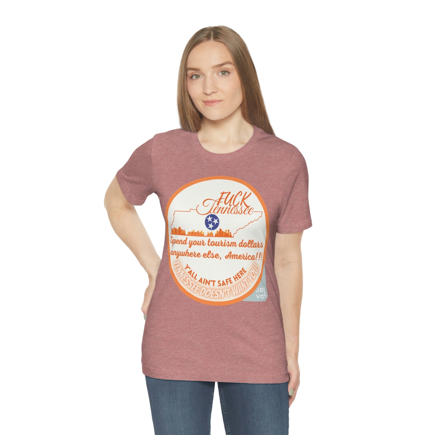 F*** Tennessee Drag-Ban Protest Shirt Unisex Jersey Short Sleeve Tee