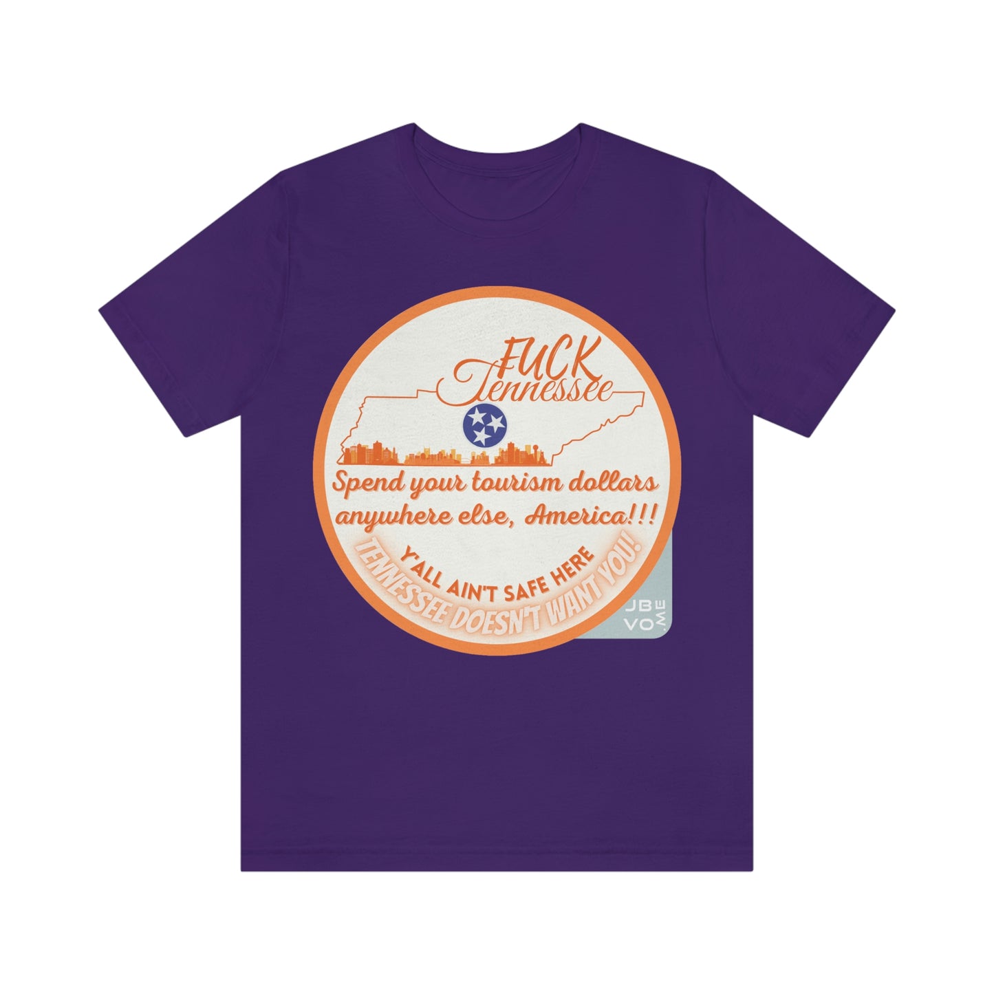 F*** Tennessee Drag-Ban Protest Shirt Unisex Jersey Short Sleeve Tee