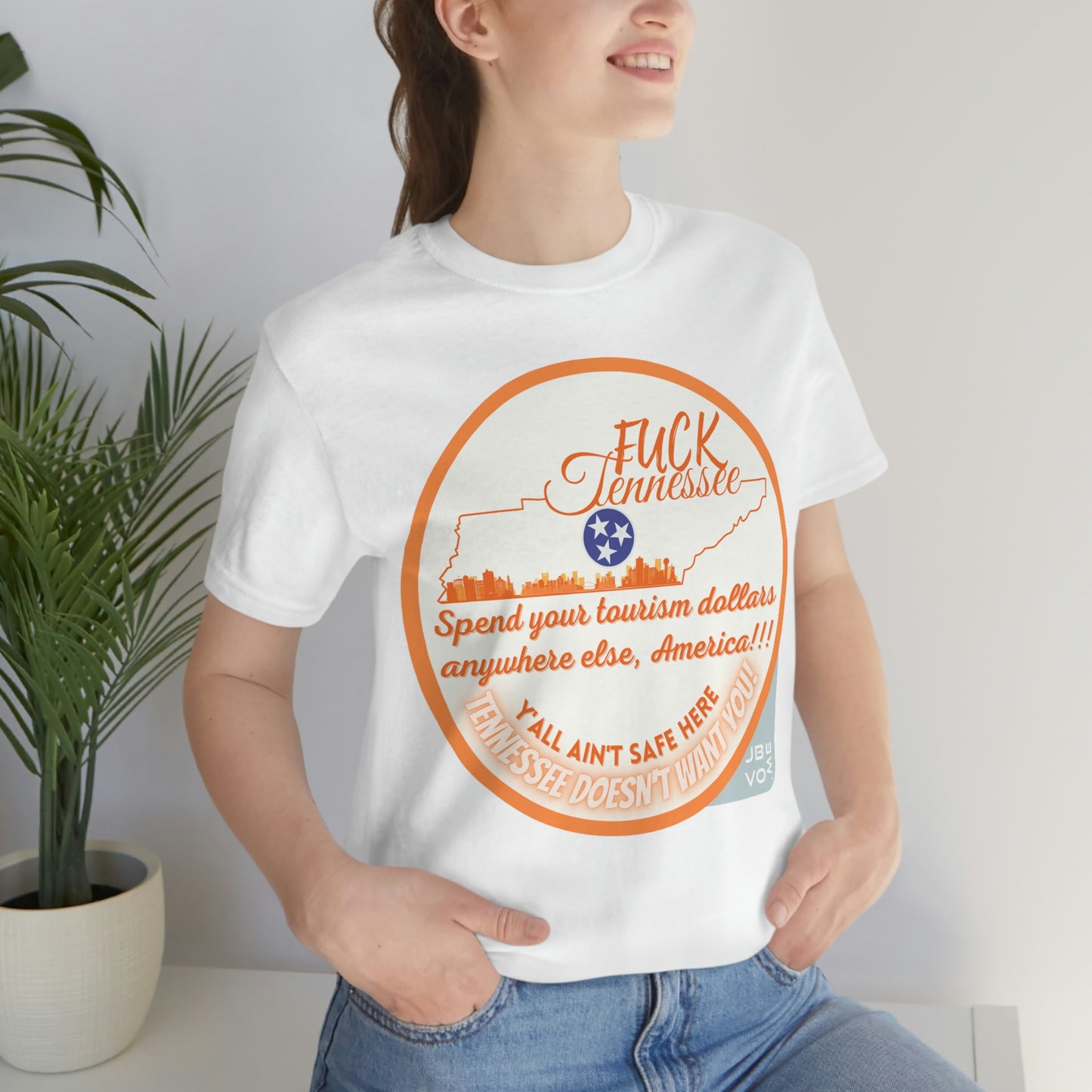 F*** Tennessee Drag-Ban Protest Shirt Unisex Jersey Short Sleeve Tee