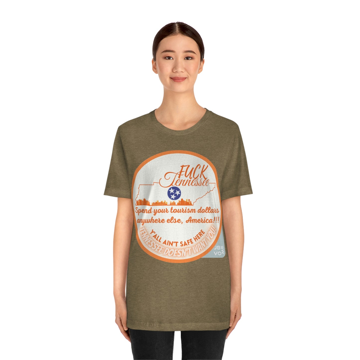 F*** Tennessee Drag-Ban Protest Shirt Unisex Jersey Short Sleeve Tee