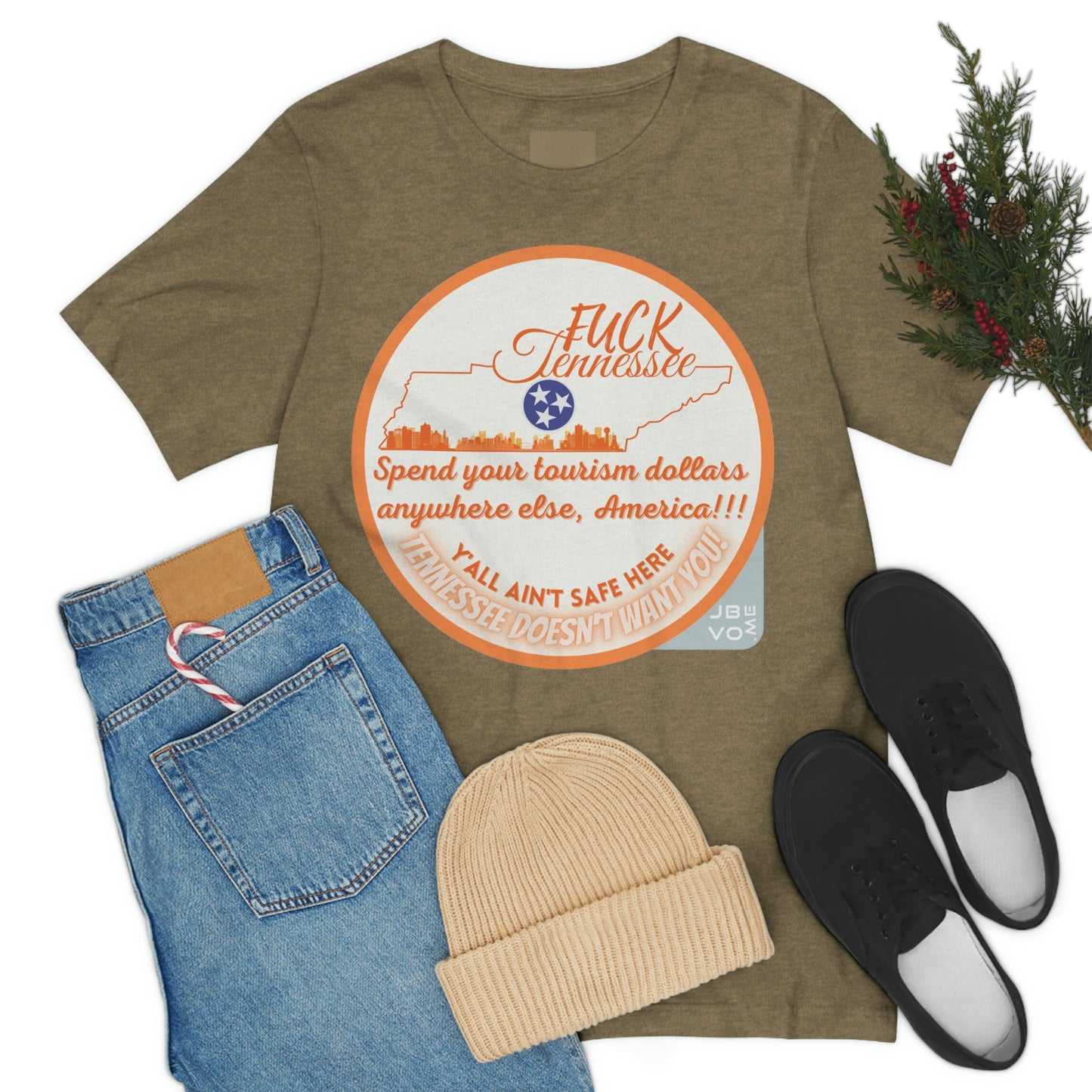 F*** Tennessee Drag-Ban Protest Shirt Unisex Jersey Short Sleeve Tee