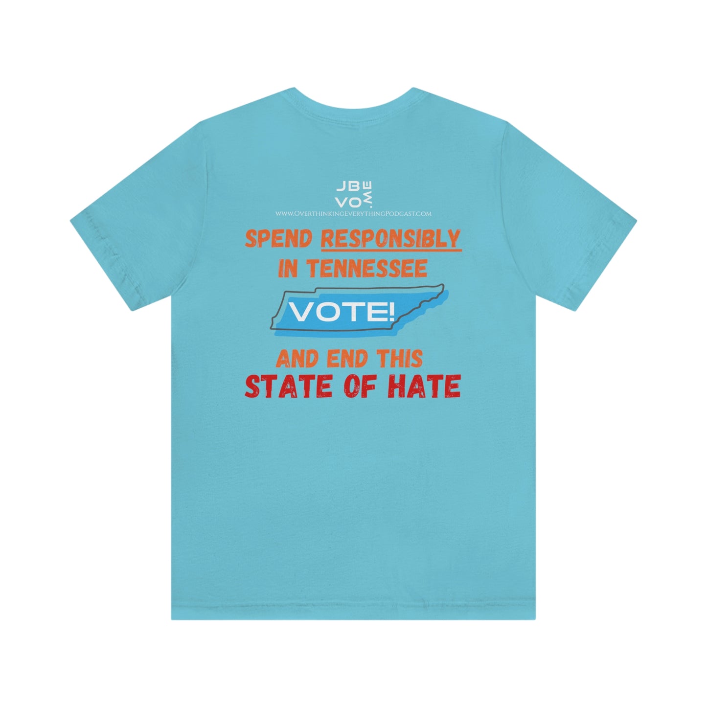 F*** Tennessee Drag-Ban Protest Shirt Unisex Jersey Short Sleeve Tee