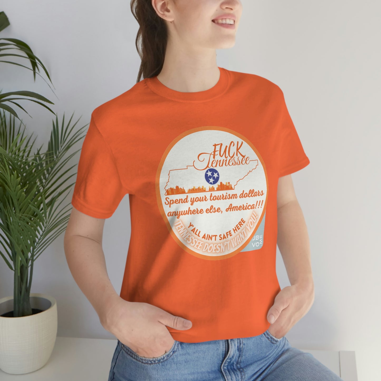 F*** Tennessee Drag-Ban Protest Shirt Unisex Jersey Short Sleeve Tee