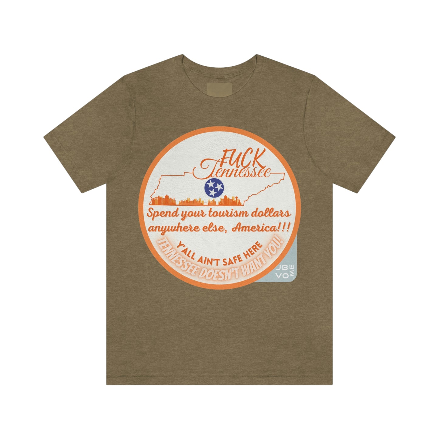 F*** Tennessee Drag-Ban Protest Shirt Unisex Jersey Short Sleeve Tee