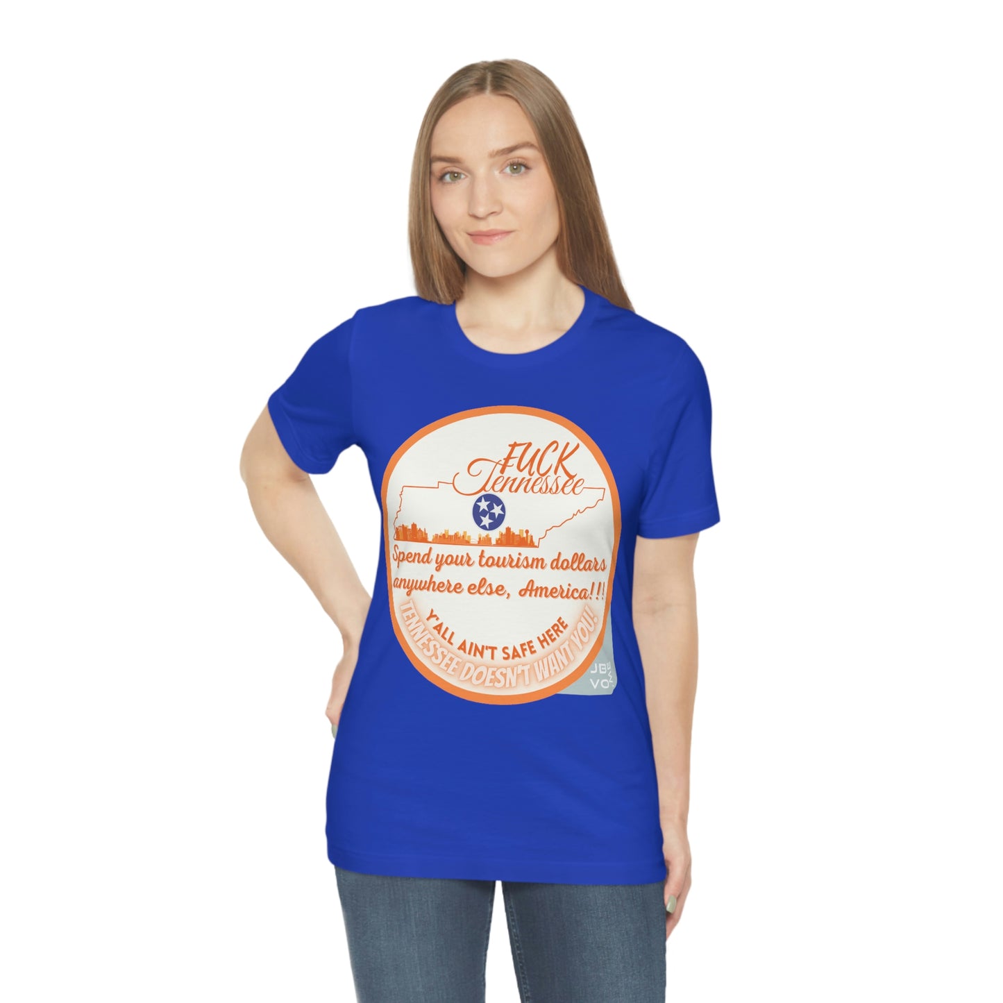F*** Tennessee Drag-Ban Protest Shirt Unisex Jersey Short Sleeve Tee