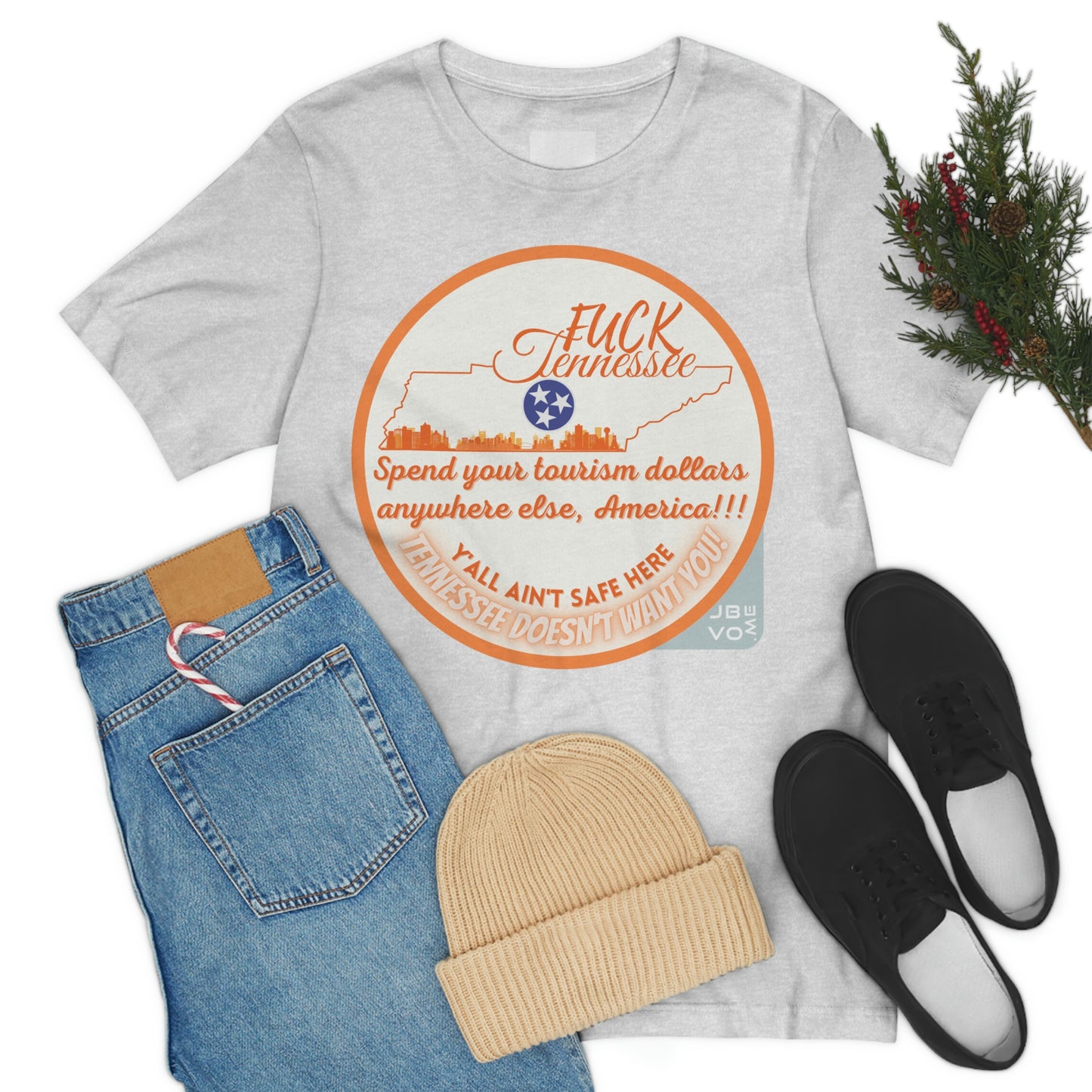 F*** Tennessee Drag-Ban Protest Shirt Unisex Jersey Short Sleeve Tee