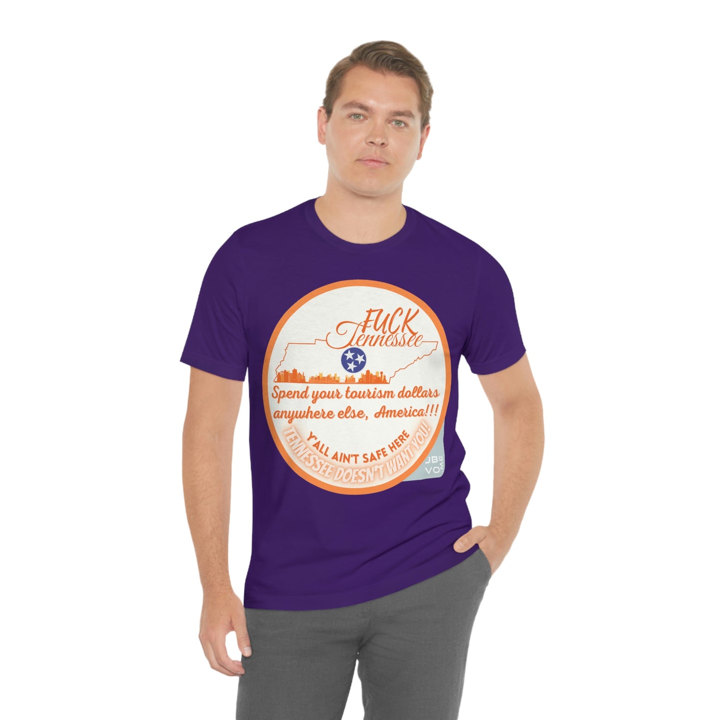 F*** Tennessee Drag-Ban Protest Shirt Unisex Jersey Short Sleeve Tee