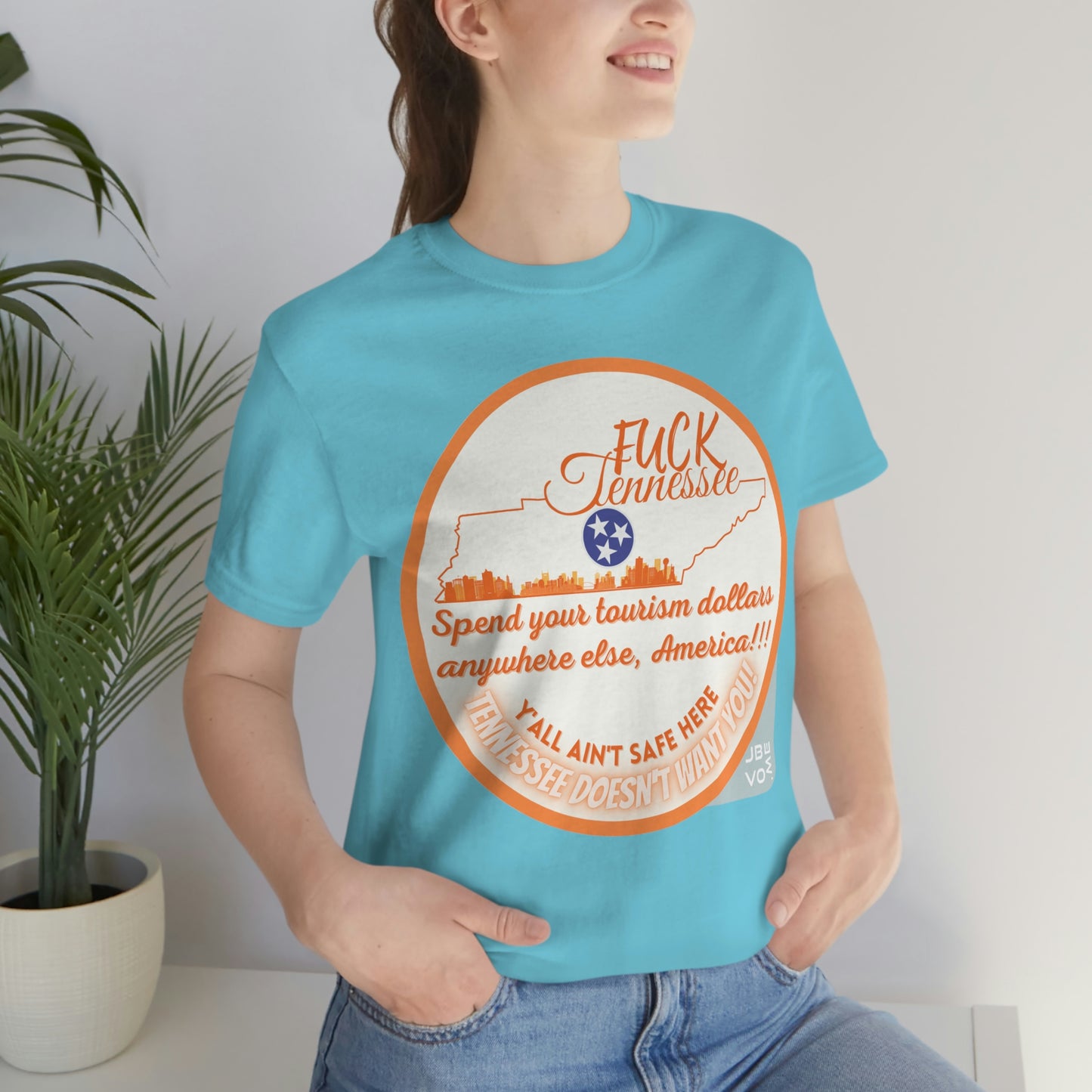 F*** Tennessee Drag-Ban Protest Shirt Unisex Jersey Short Sleeve Tee