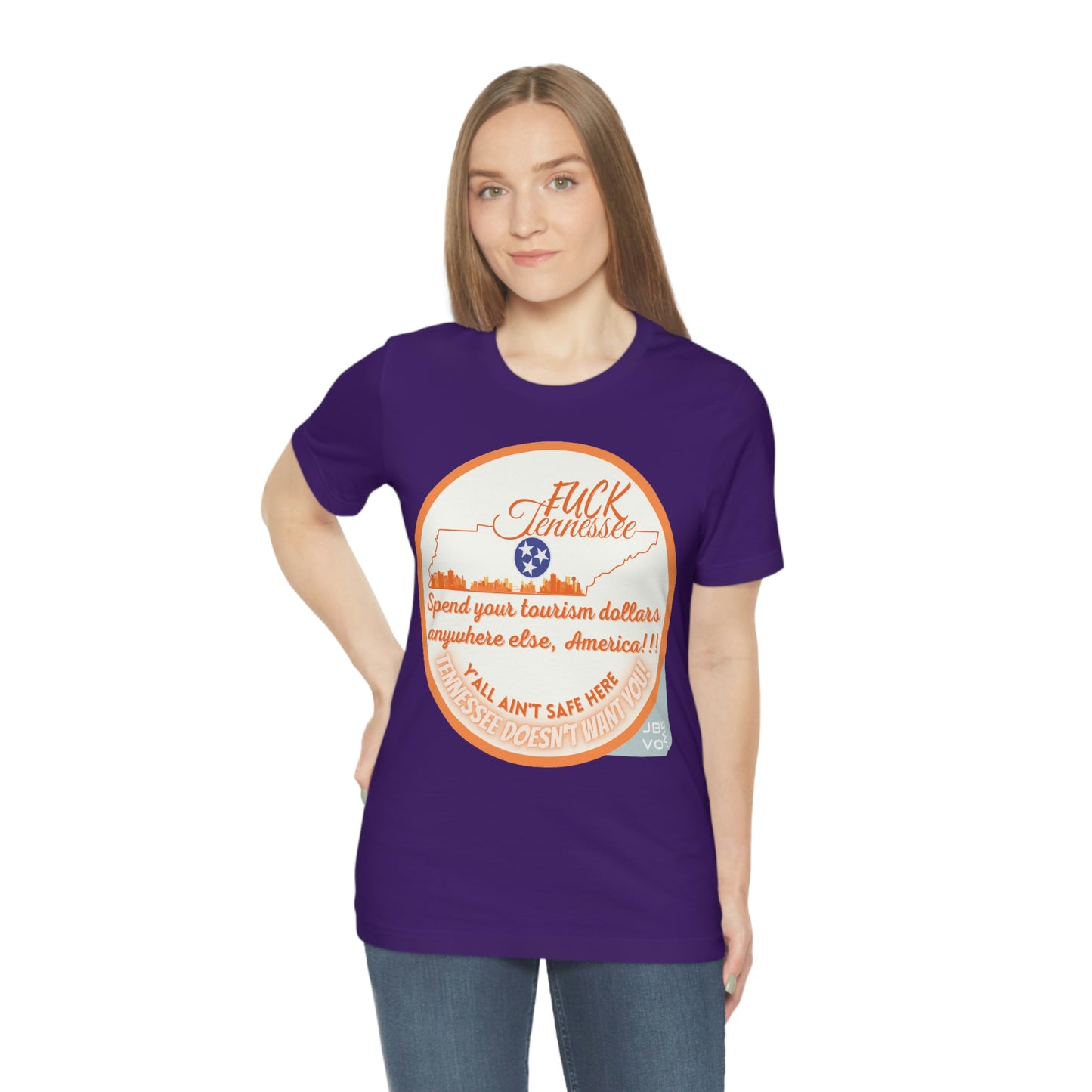 F*** Tennessee Drag-Ban Protest Shirt Unisex Jersey Short Sleeve Tee