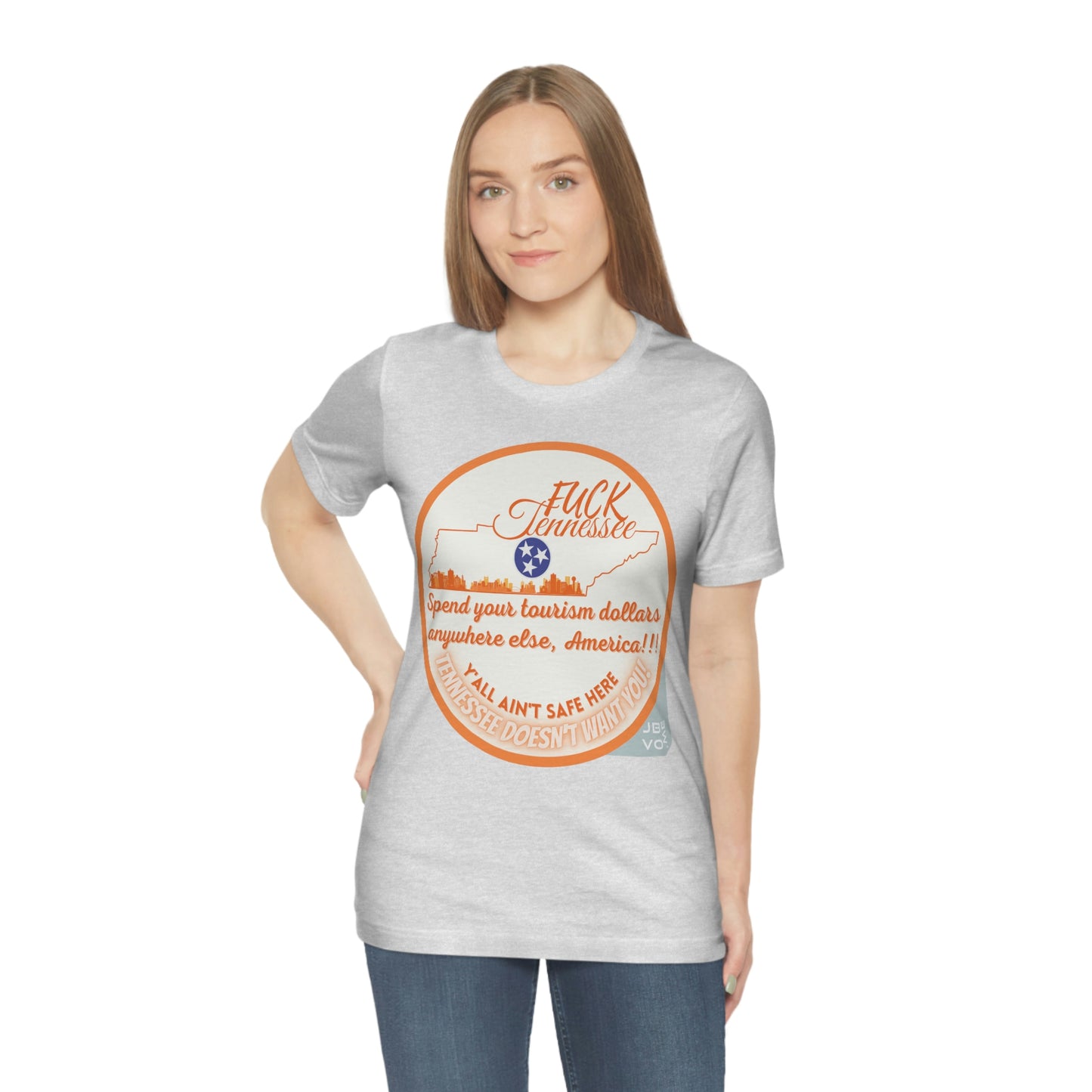 F*** Tennessee Drag-Ban Protest Shirt Unisex Jersey Short Sleeve Tee