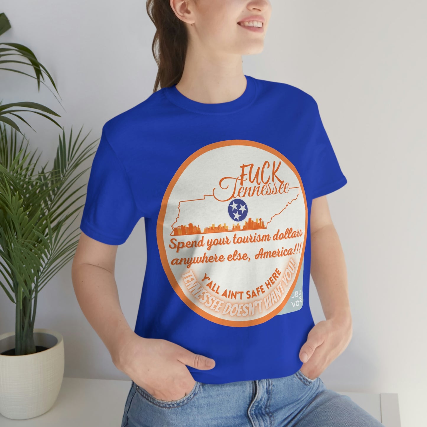 F*** Tennessee Drag-Ban Protest Shirt Unisex Jersey Short Sleeve Tee
