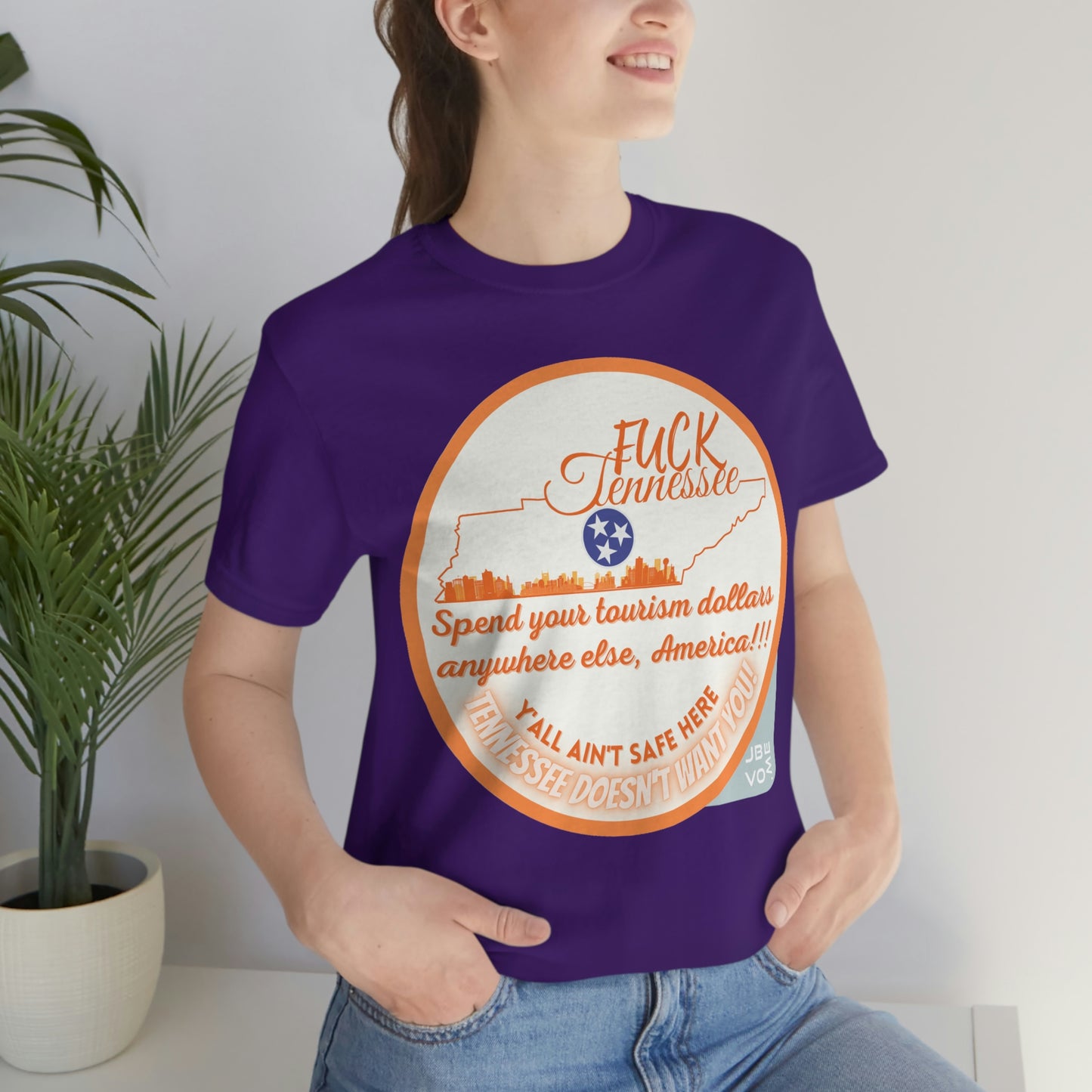F*** Tennessee Drag-Ban Protest Shirt Unisex Jersey Short Sleeve Tee