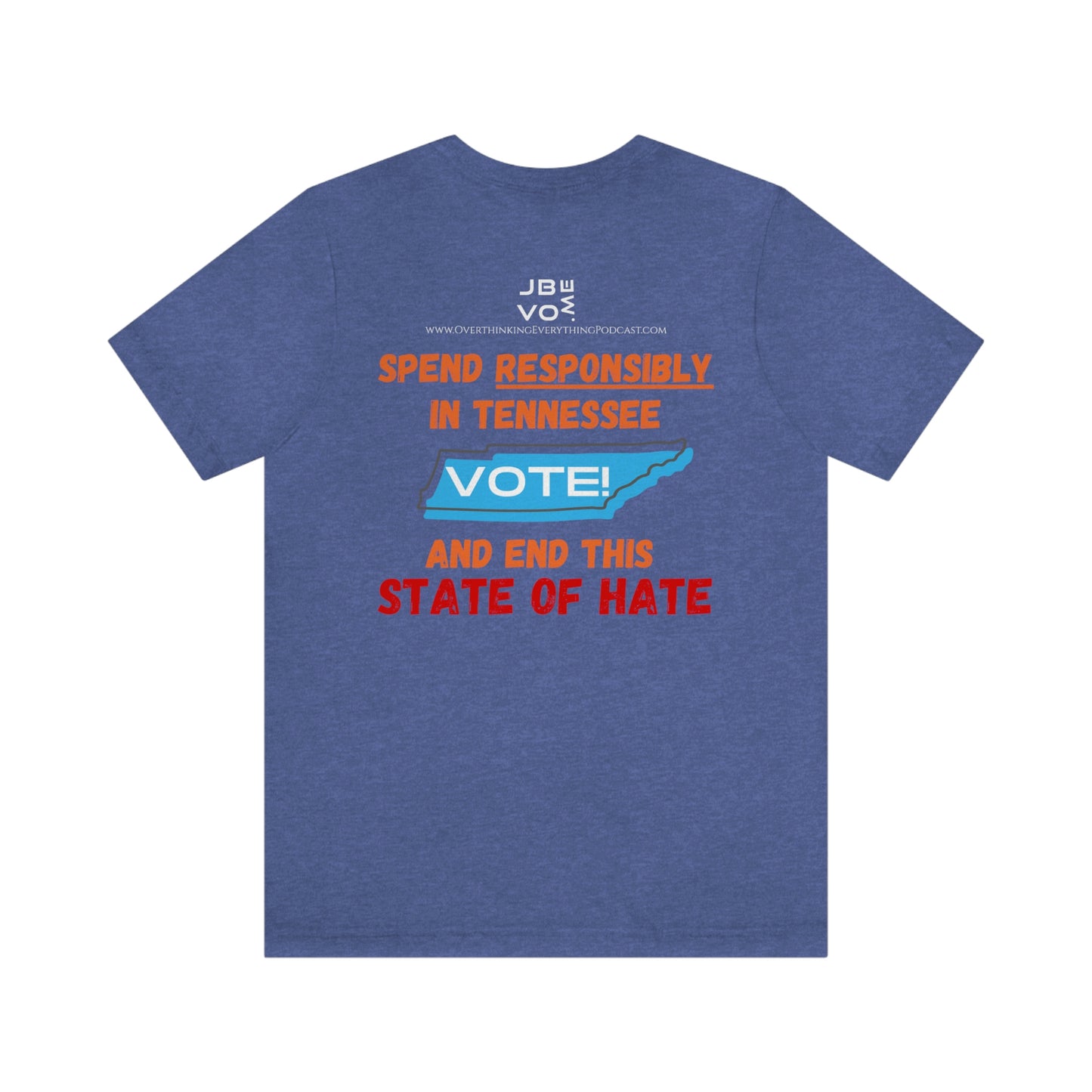 F*** Tennessee Drag-Ban Protest Shirt Unisex Jersey Short Sleeve Tee