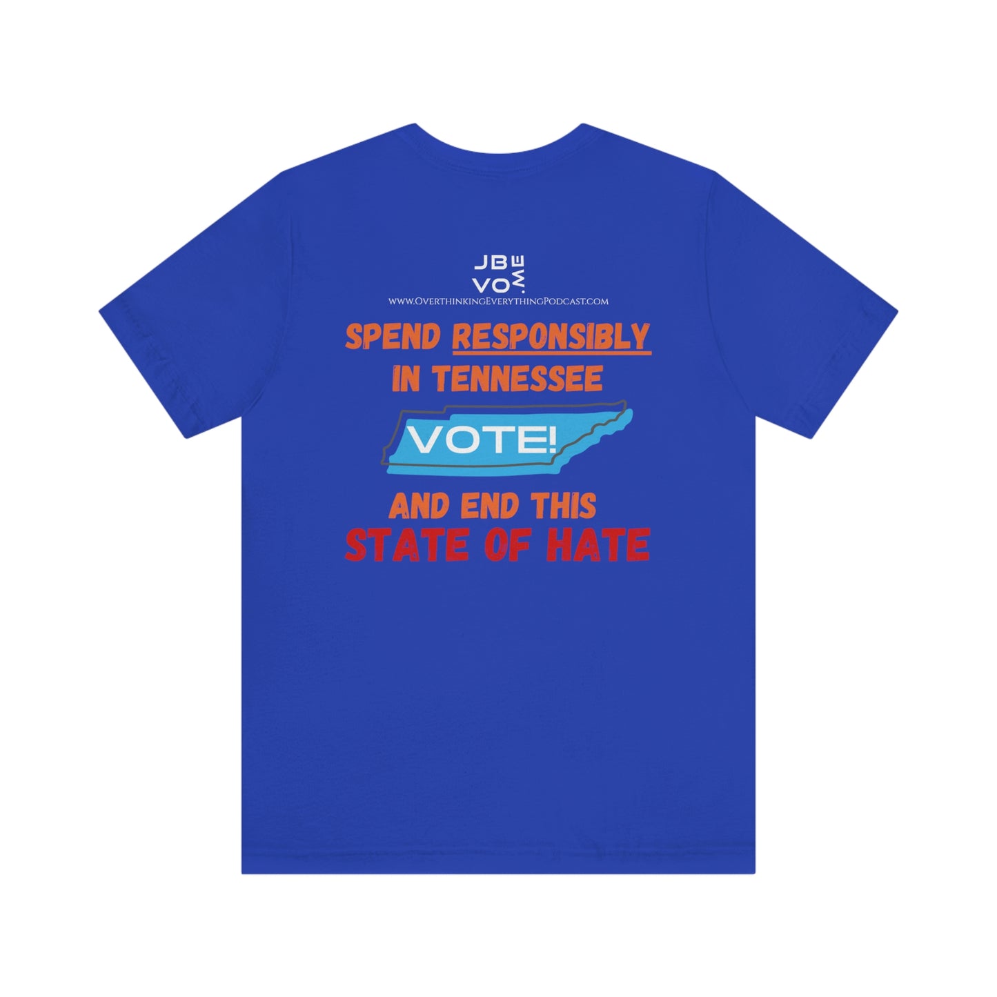 F*** Tennessee Drag-Ban Protest Shirt Unisex Jersey Short Sleeve Tee