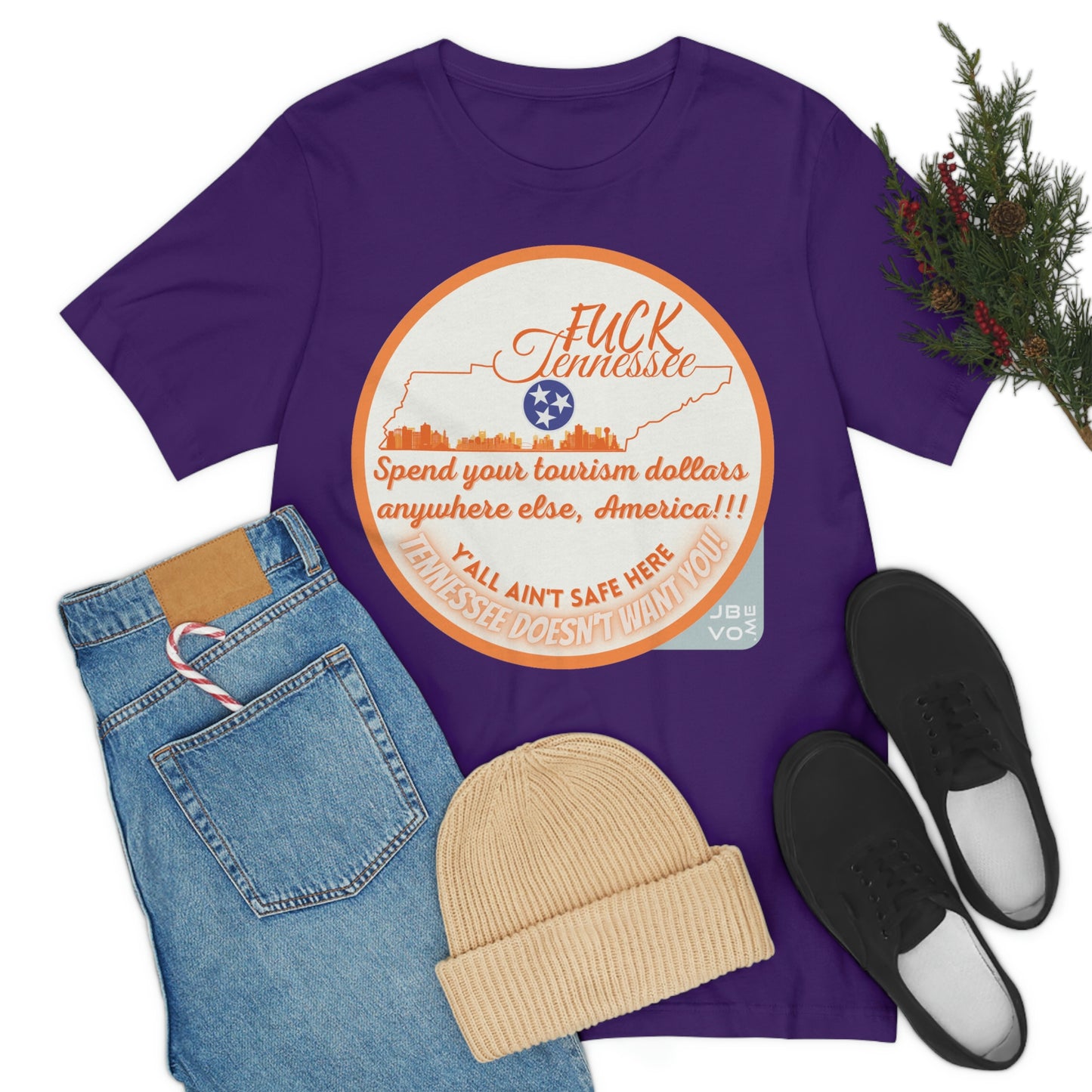F*** Tennessee Drag-Ban Protest Shirt Unisex Jersey Short Sleeve Tee