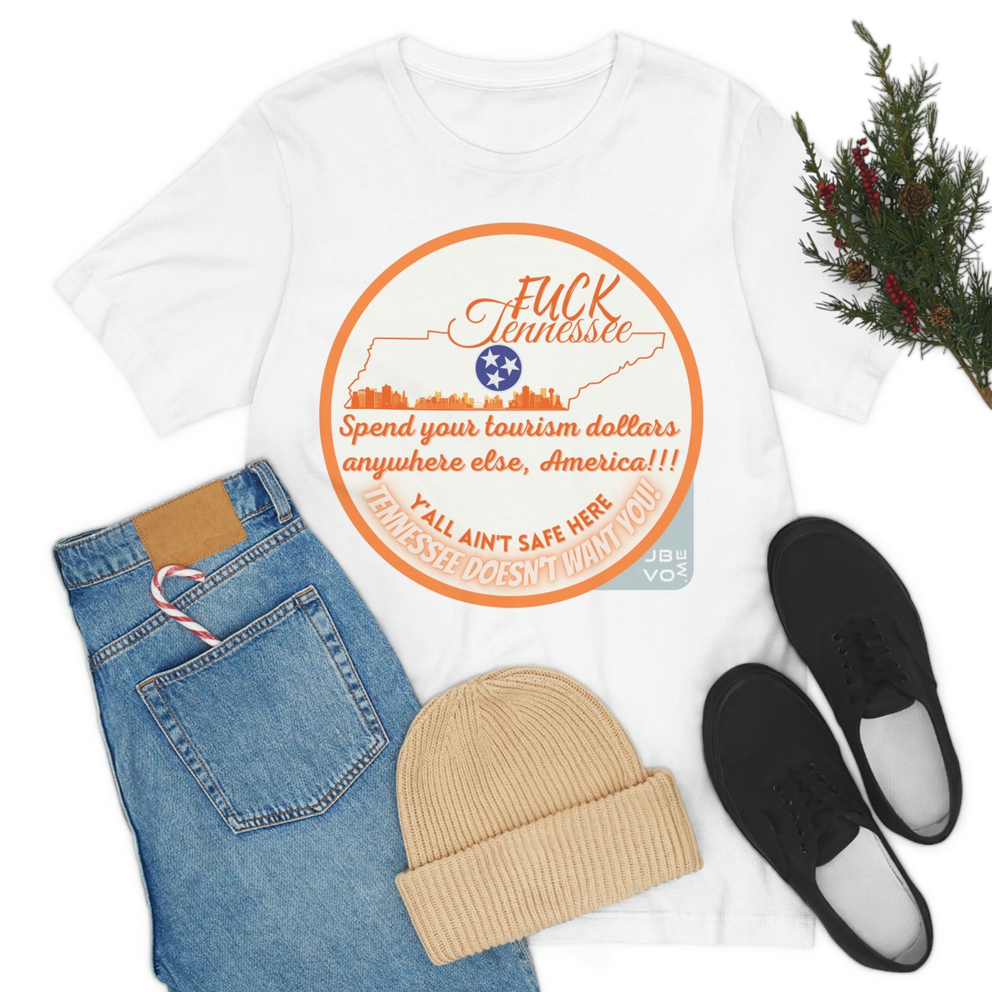 F*** Tennessee Drag-Ban Protest Shirt Unisex Jersey Short Sleeve Tee