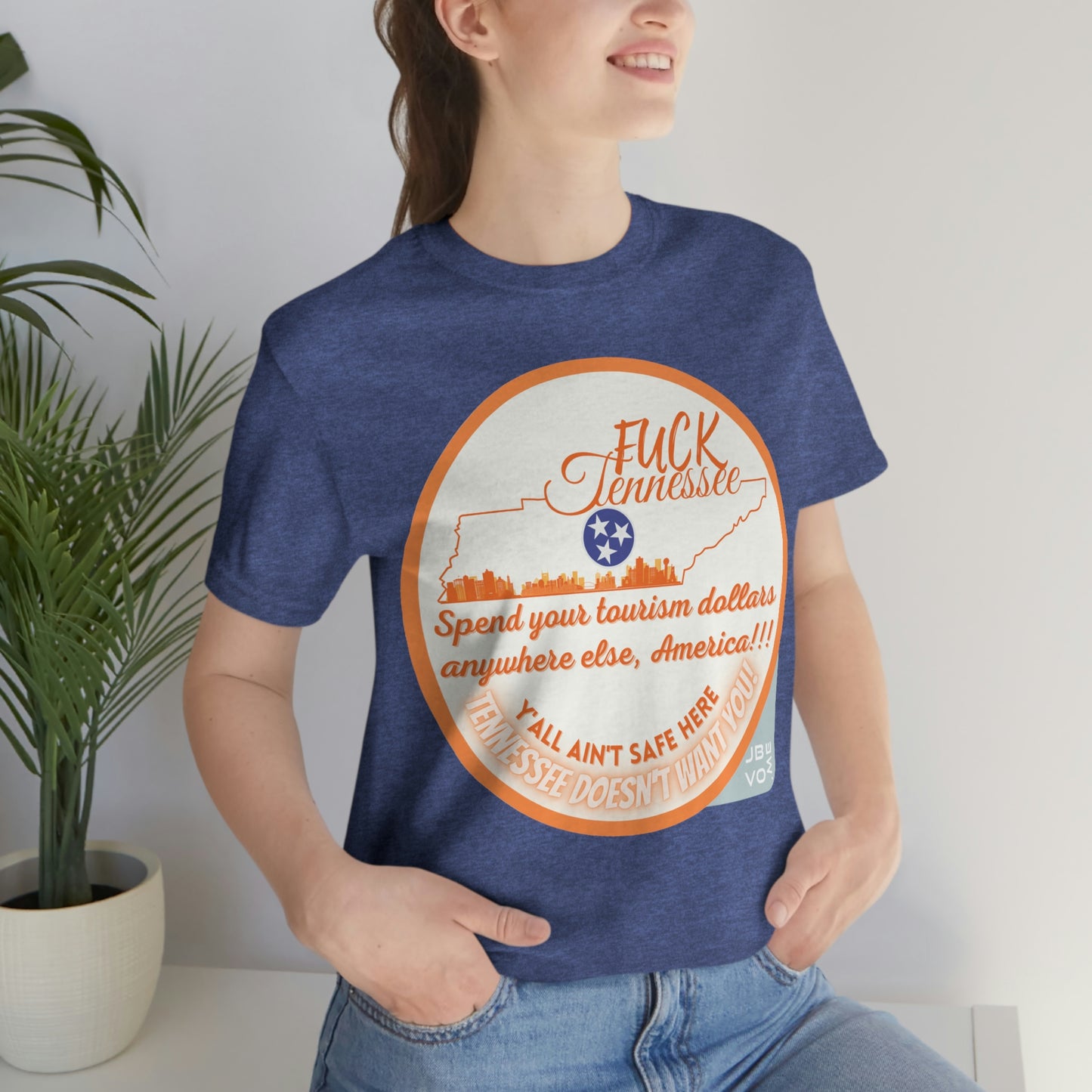 F*** Tennessee Drag-Ban Protest Shirt Unisex Jersey Short Sleeve Tee