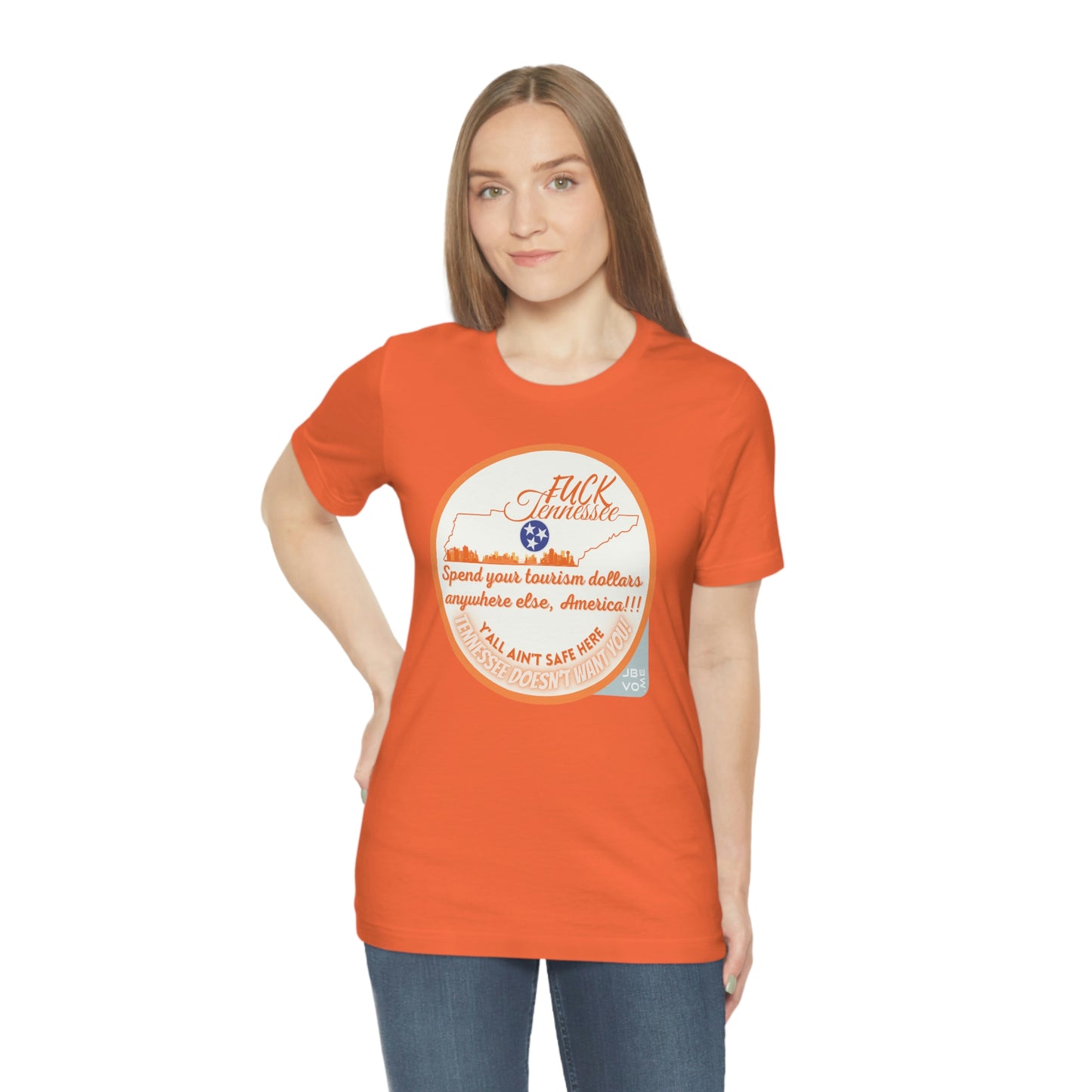 F*** Tennessee Drag-Ban Protest Shirt Unisex Jersey Short Sleeve Tee