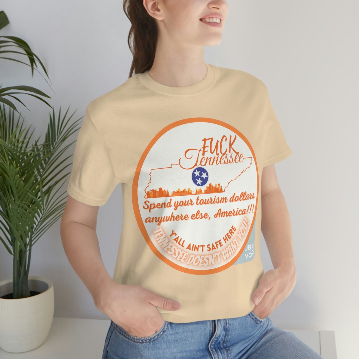 F*** Tennessee Drag-Ban Protest Shirt Unisex Jersey Short Sleeve Tee