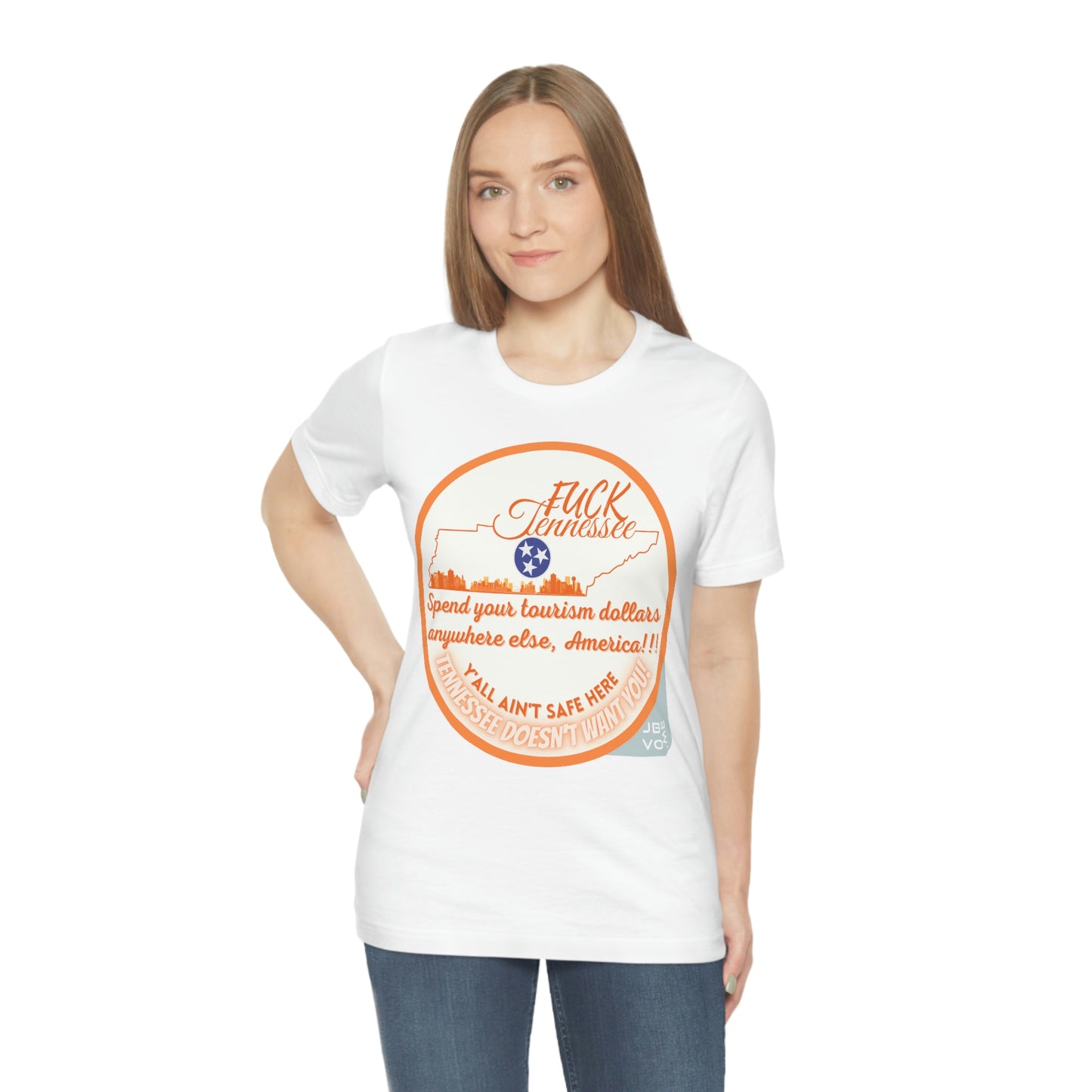F*** Tennessee Drag-Ban Protest Shirt Unisex Jersey Short Sleeve Tee