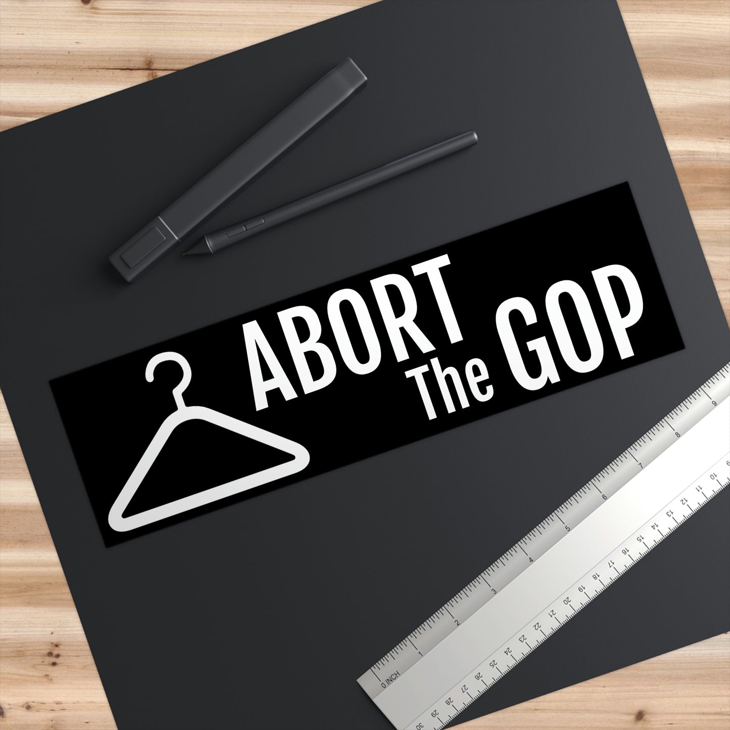 ABORT THE GOP Bumper Stickers